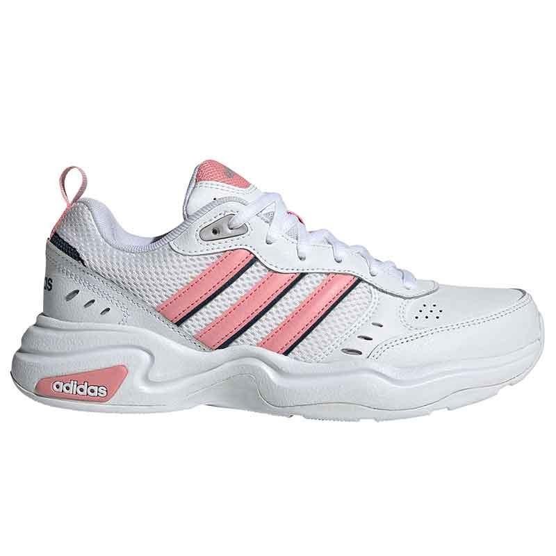 Tenis Adidas Breaknet FZ2466 Mujer - Blanco Franjas Rosas | Linio México -  AD029FA1F2OSCLMX