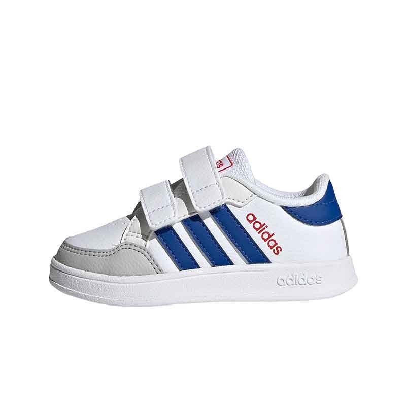 adidas Breaknet Blanco Azul Infantil | Totalsport.es Deporte Lifestyle  Color Blanco Genero BEBE TALLA CALZADO 23