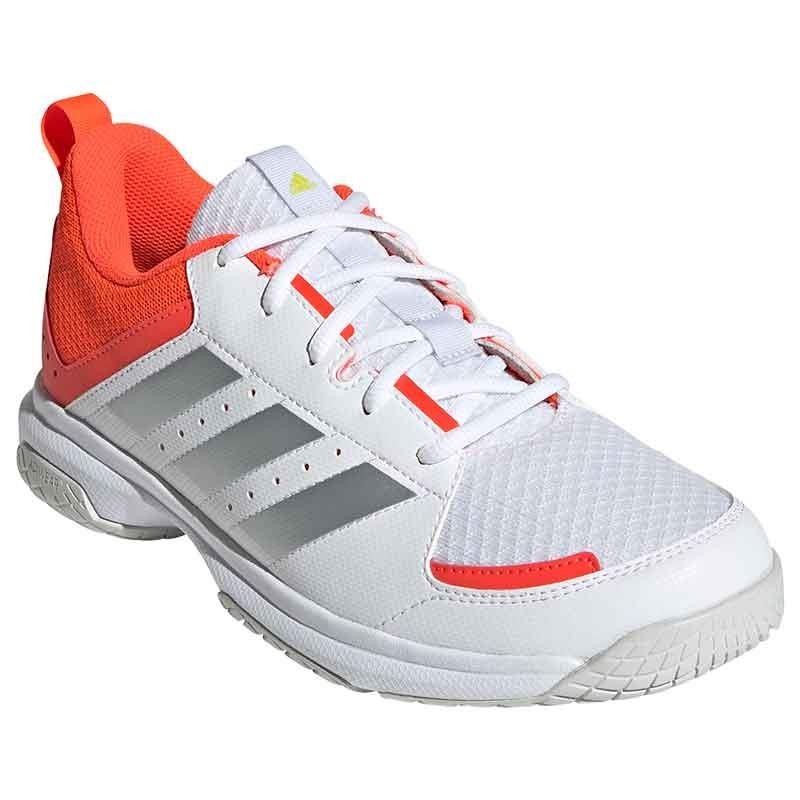 adidas Ligra 7 Indoor Blanco Naranja para Mujer | Totalsport.es Color  Blanco TALLA CALZADO 44 2/3 Deporte Indoor Genero MUJER
