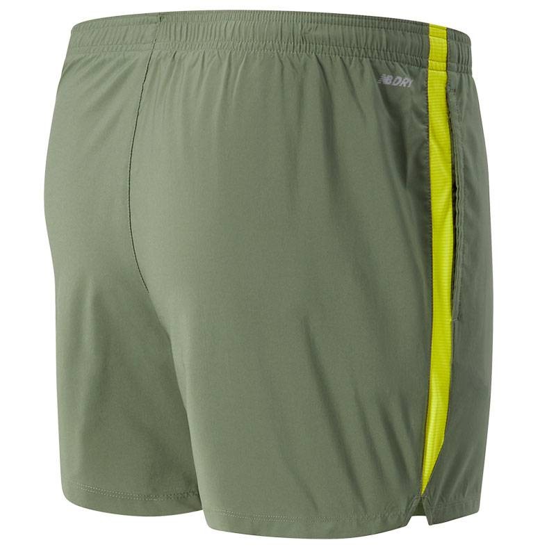 New Balance Short Accelerate 5 In Verde Hombre | Totalsport.es Deporte  Running Color Verde TALLA TEXTIL S Genero HOMBRE