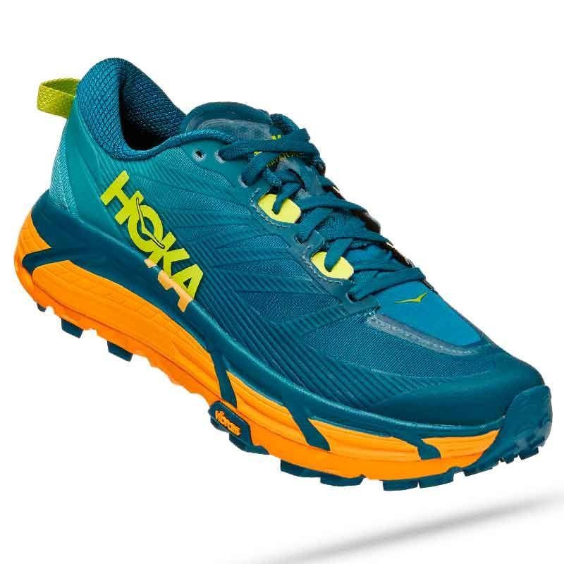 Hoka Mafate Speed 3 Azul Naranja para Hombre| Totalsport.es Color Azul  Deporte Trail/Running TALLA CALZADO 41 1/3 Genero HOMBRE