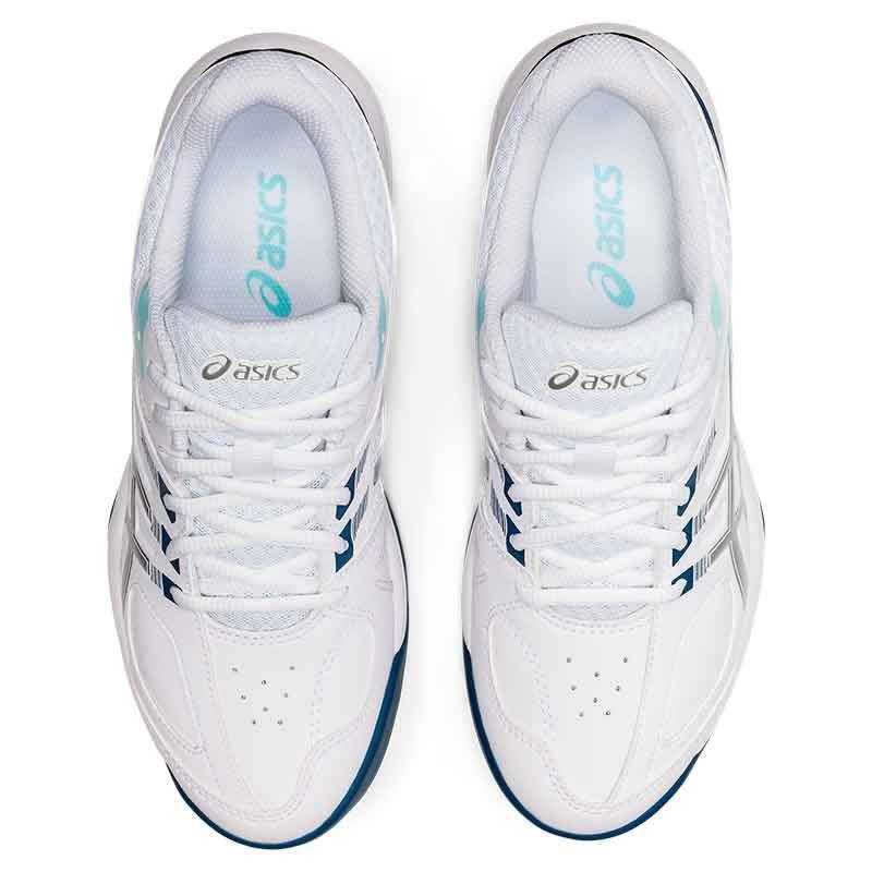 Asics Court Slide 2 Blanco Azul para Mujer | Totalsport.es TALLA CALZADO 40  Color Blanco Deporte Indoor Genero MUJER