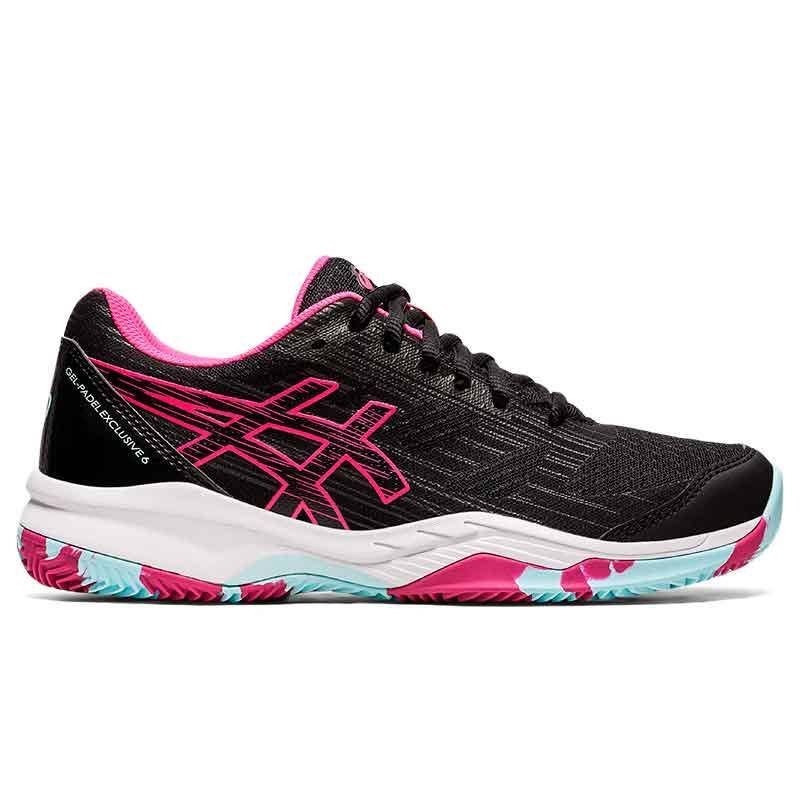 Asics Gel-Padel Exclusive 6 Negro Rosa para Mujer | Totalsport.es Color  Negro TALLA CALZADO 38 Deporte Pádel Genero MUJER